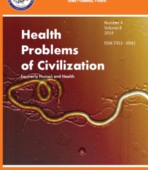 Health Problems of Civilization, volume 8, issue 4, 2014
