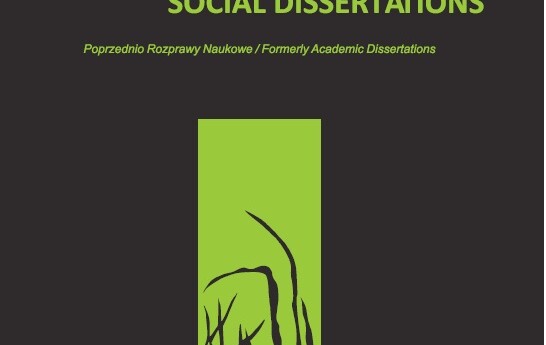 Rozprawy Społeczne / Social Dissertations, tom 7, nr 1, 2013